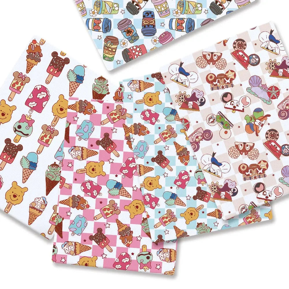 printed fabric 140x50cm