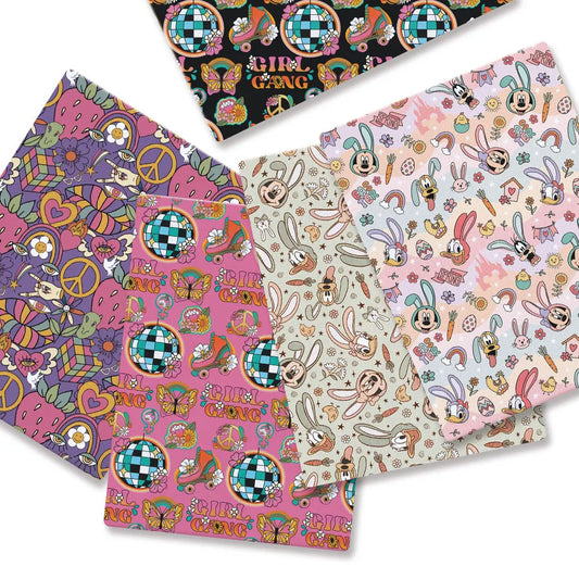 printed fabric 140x50cm