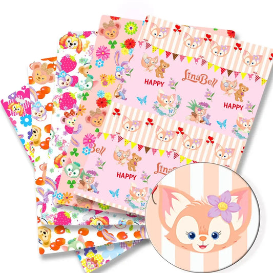 printed fabric 140x50cm