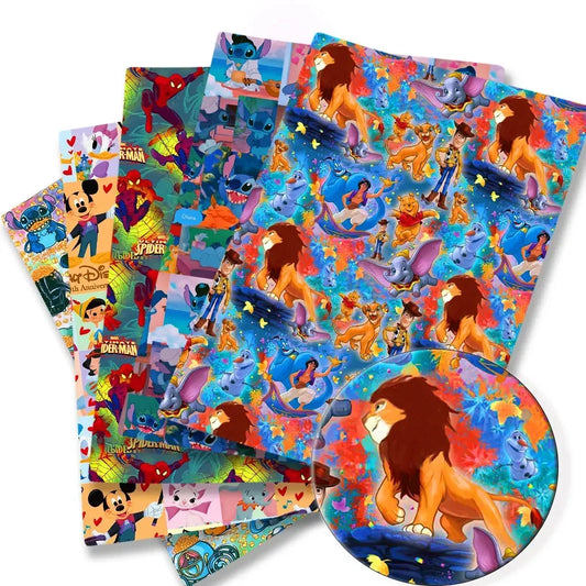 printed fabric 140x50cm
