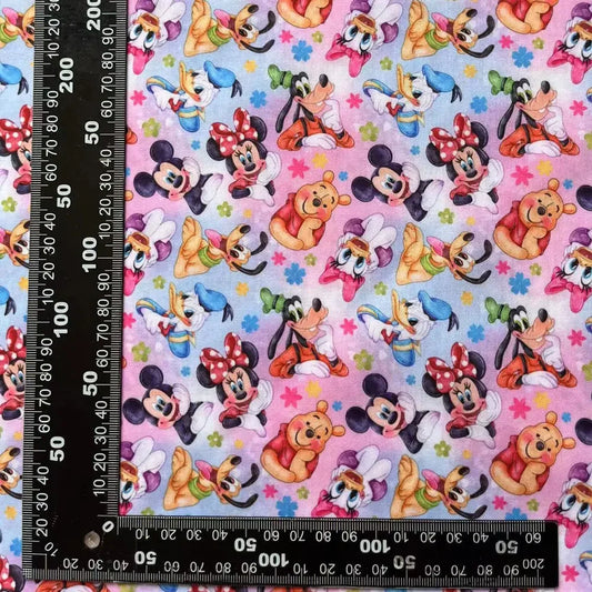 printed fabric 140x50cm