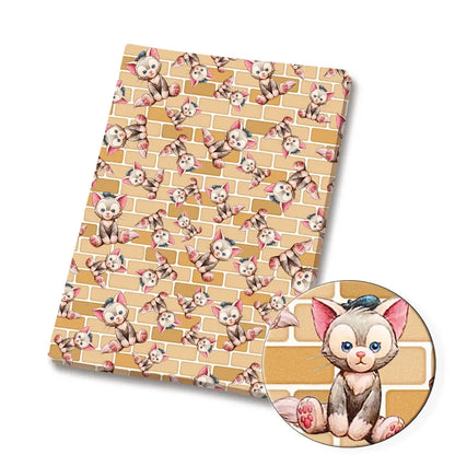 printed fabric 140x50cm