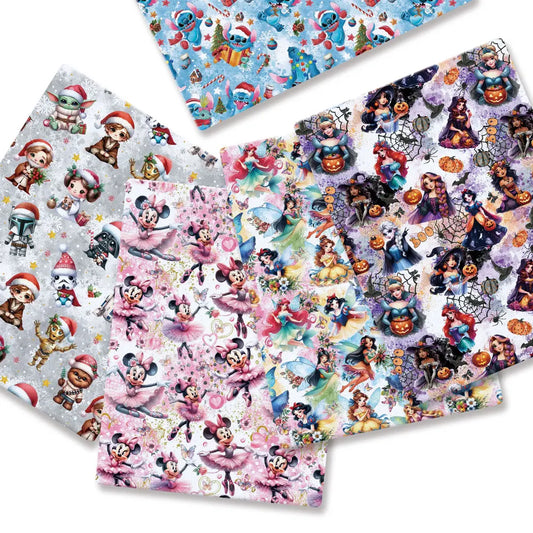 printed fabric 140x50cm