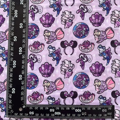 printed fabric 140x50cm