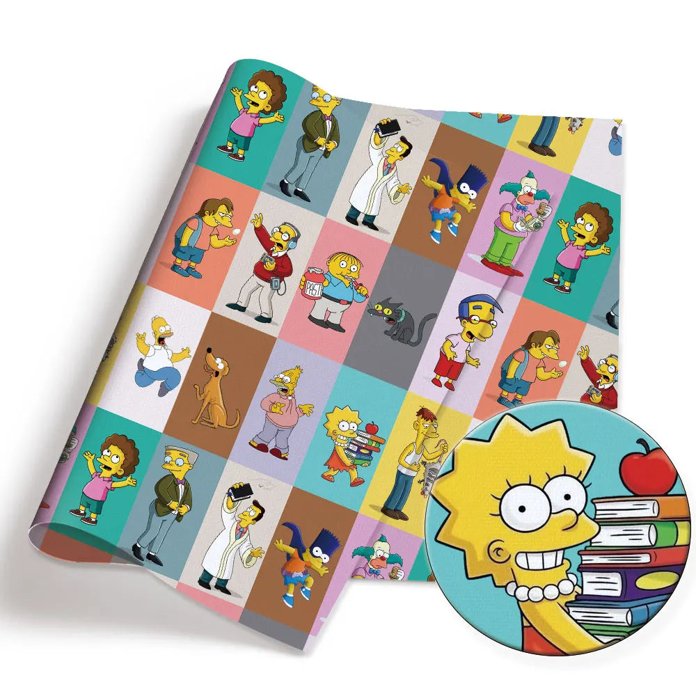 printed fabric 140x50cm