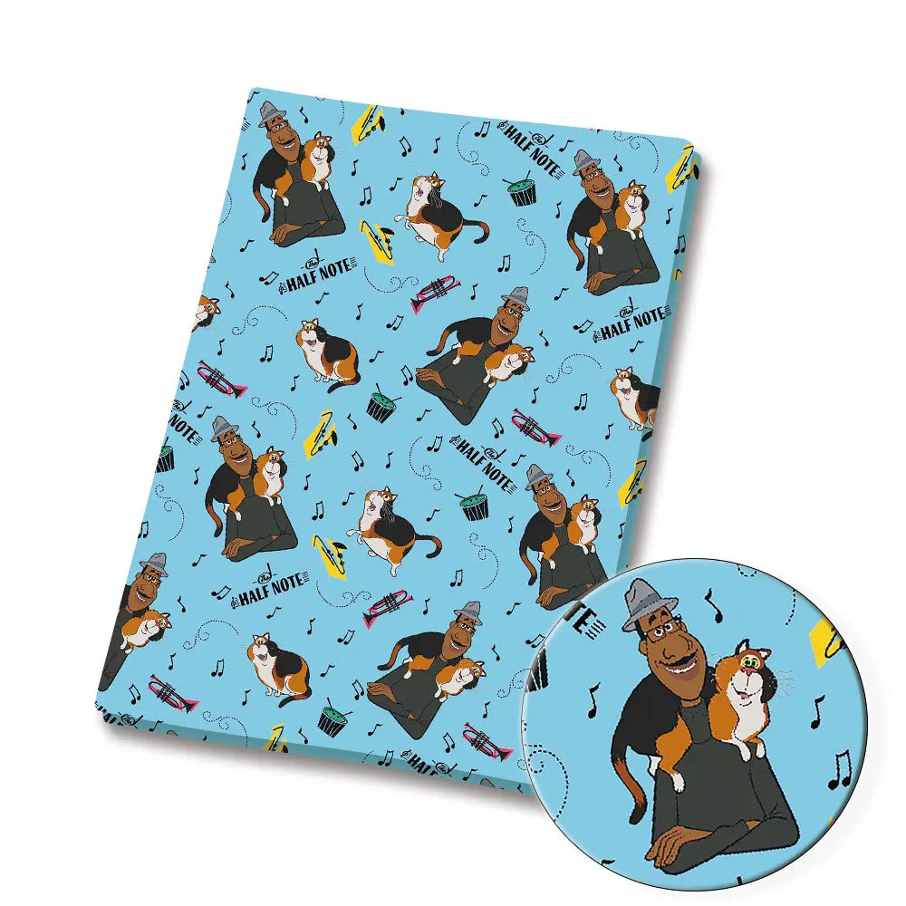 printed fabric 140x50cm