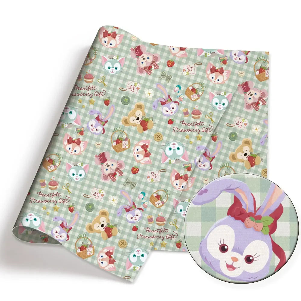 printed fabric 140x50cm