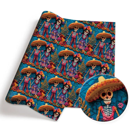 printed fabric 140x50cm