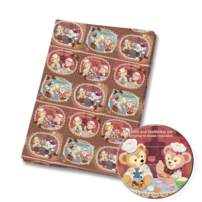 printed fabric 140x50cm