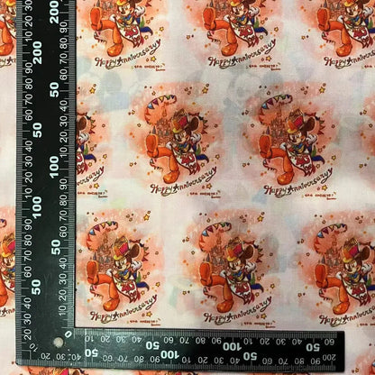 printed fabric 140x50CM