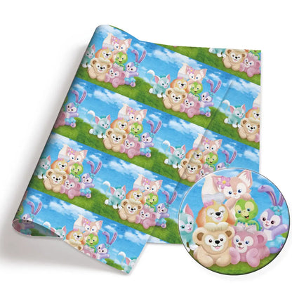 printed fabric 140x50cm