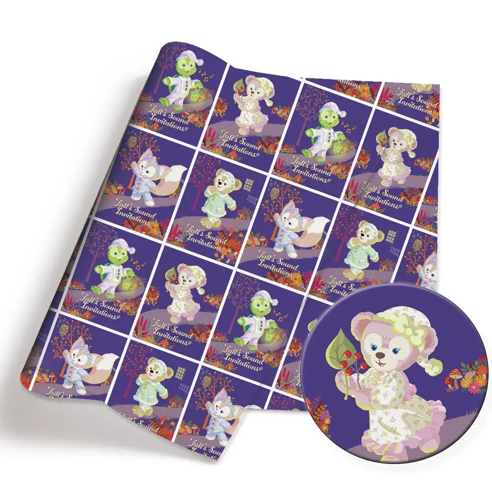 printed fabric 140x50cm