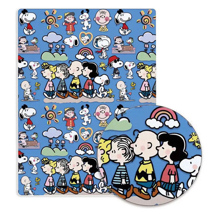 printed fabric 140x50cm