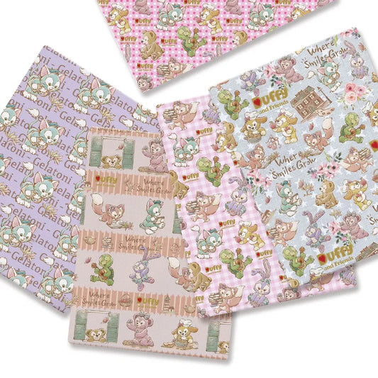 printed fabric 140x50cm