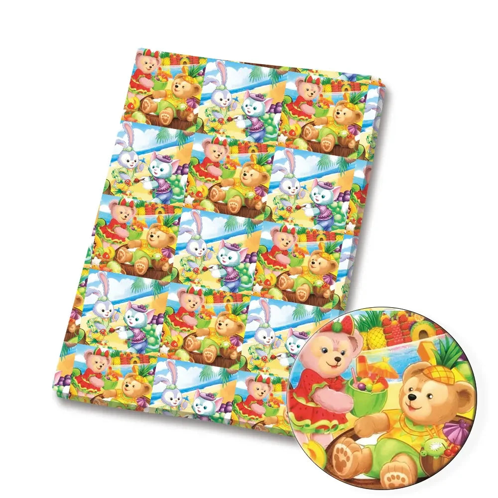 printed fabric 140x50cm