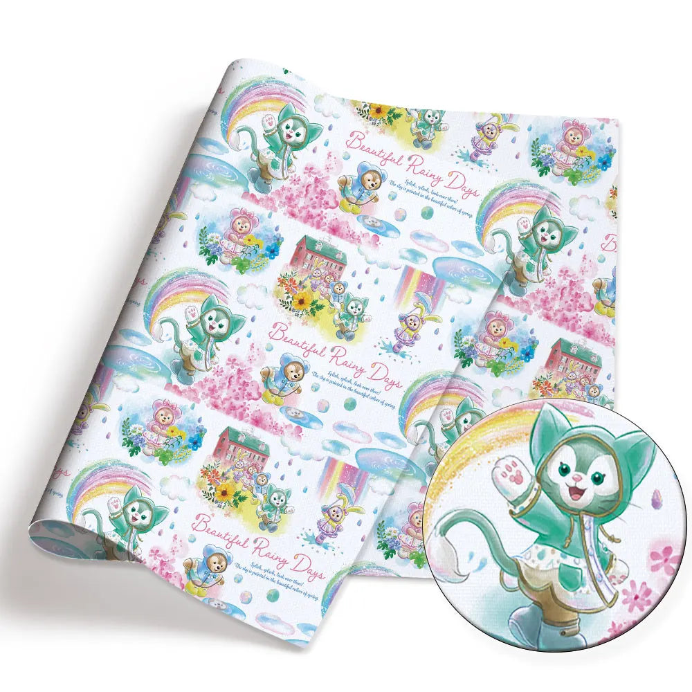 printed fabric 140x50cm