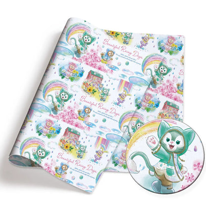 printed fabric 140x50cm