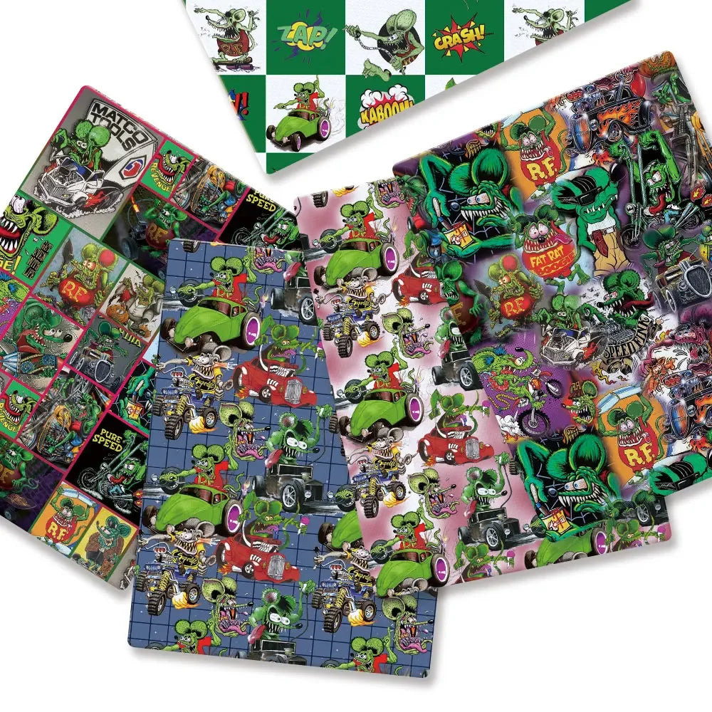 printed fabric 140x50cm