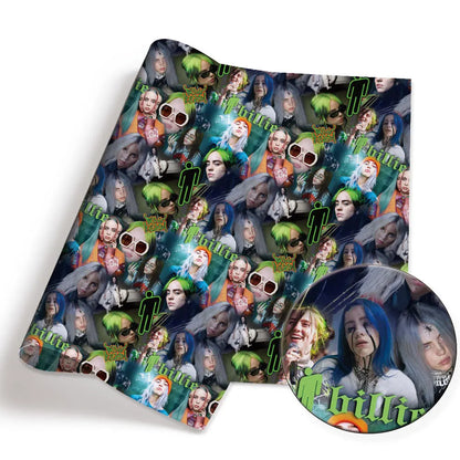 printed fabric 140x50cm