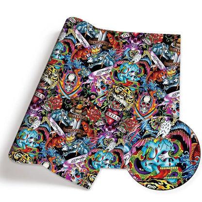 printed fabric 140x50cm