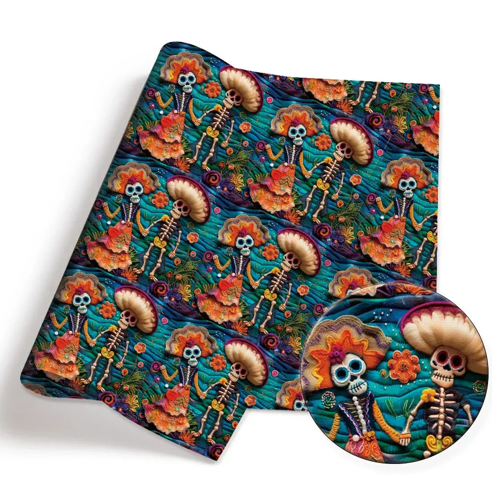 printed fabric 140x50cm