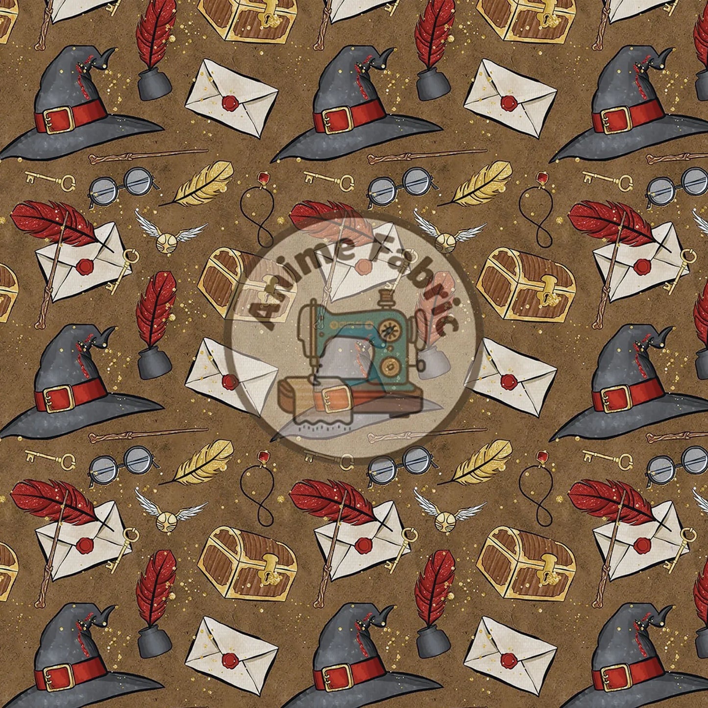 printed fabric 140x50cm