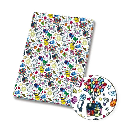 printed fabric 140x50CM