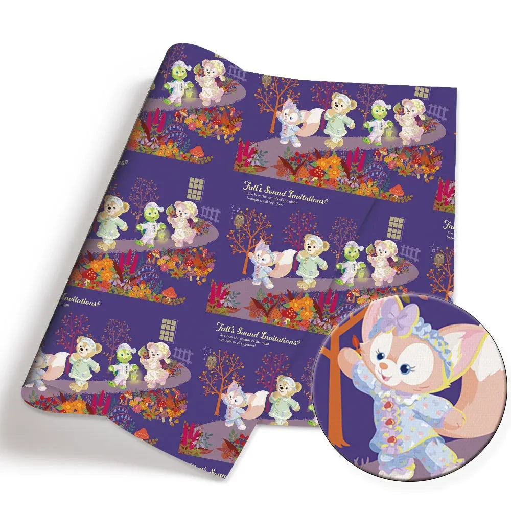 printed fabric 140x50cm