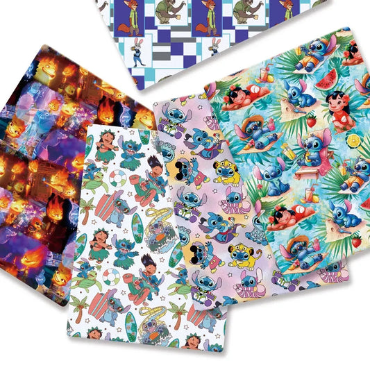 printed fabric 140x50cm