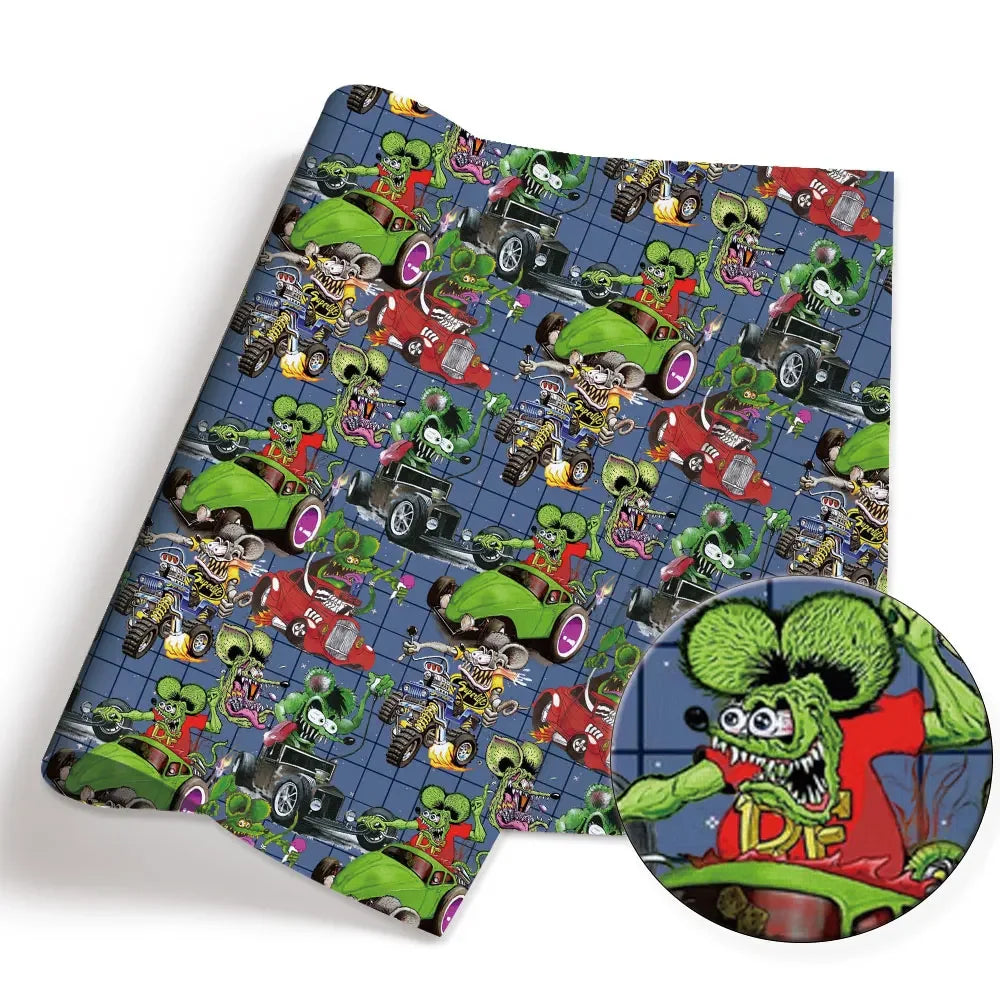 printed fabric 140x50cm