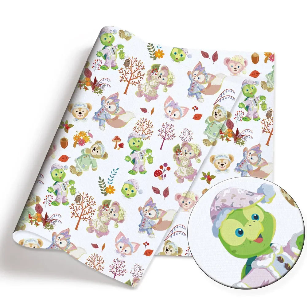 printed fabric 140x50cm