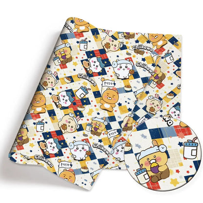 printed fabric 140x50cm