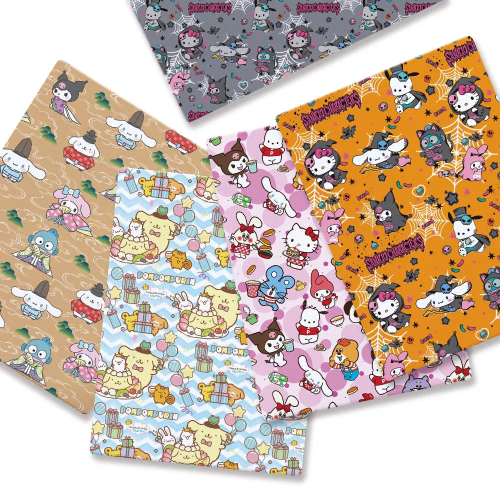 printed fabric 140x50cm