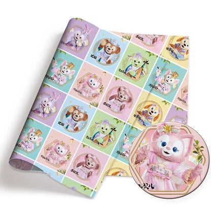 printed fabric 140x50cm