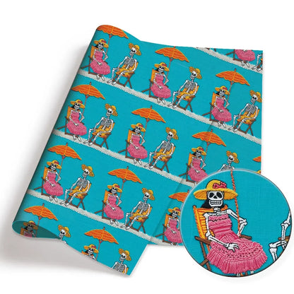 printed fabric 140x50cm