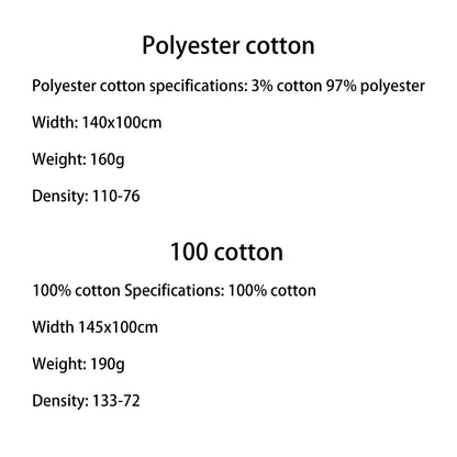 printed fabric 140x50CM