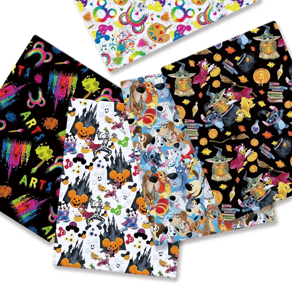 printed fabric 140x50cm