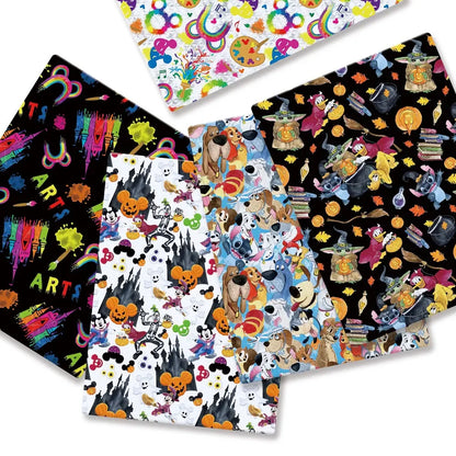 printed fabric 140x50cm