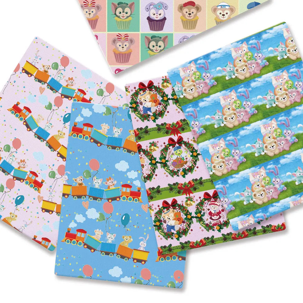 printed fabric 140x50cm