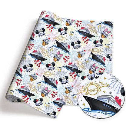 printed fabric 140x50cm