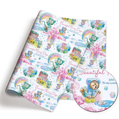 printed fabric 140x50cm