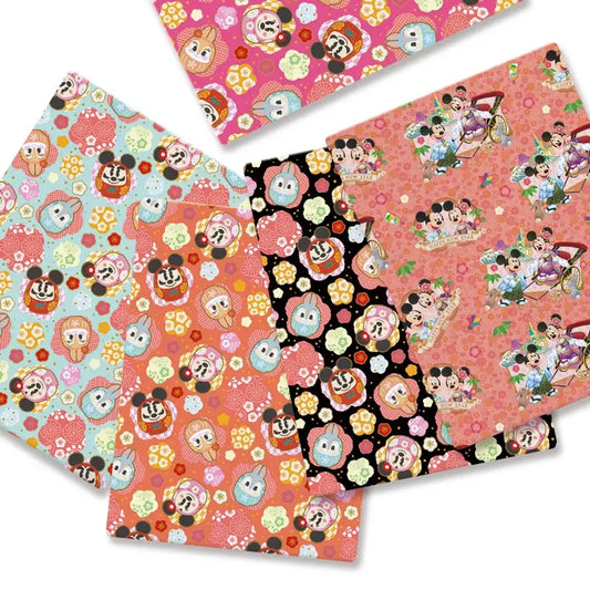printed fabric 140x50cm