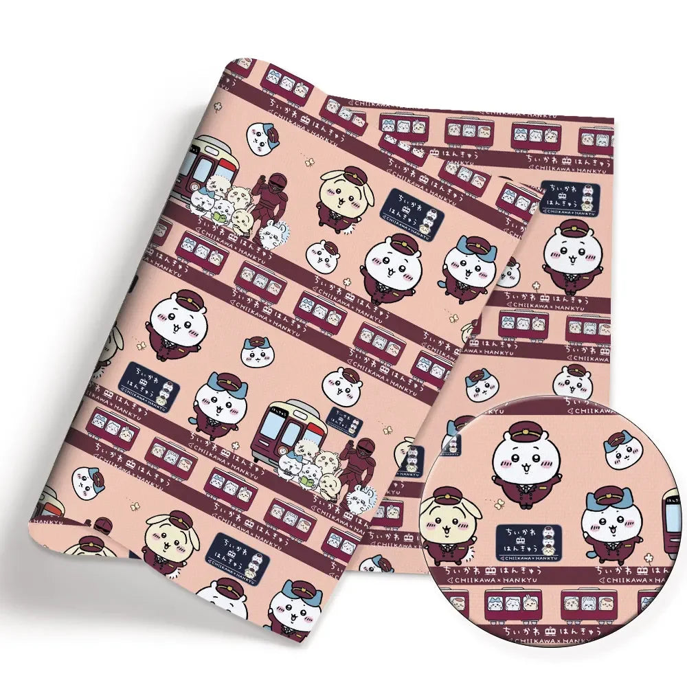 printed fabric 140x50cm