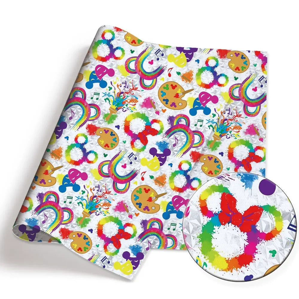 printed fabric 140x50cm