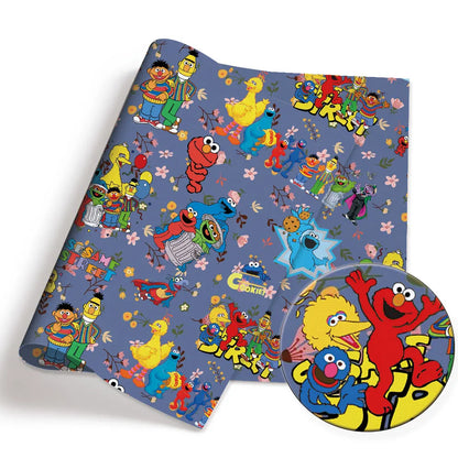 printed fabric 140x50cm