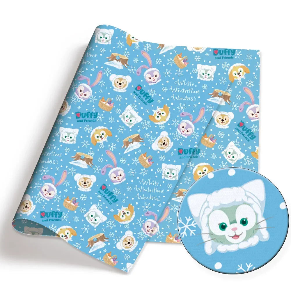 printed fabric 140x50cm