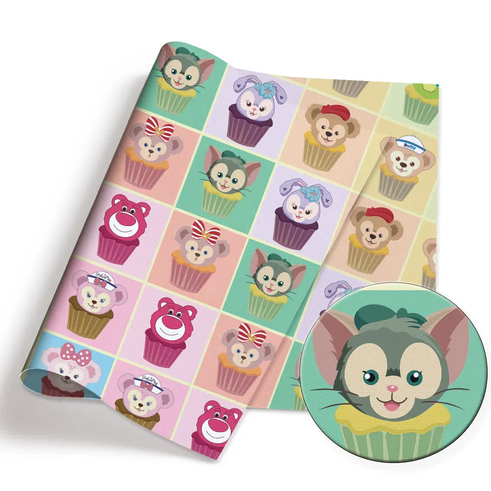 printed fabric 140x50cm