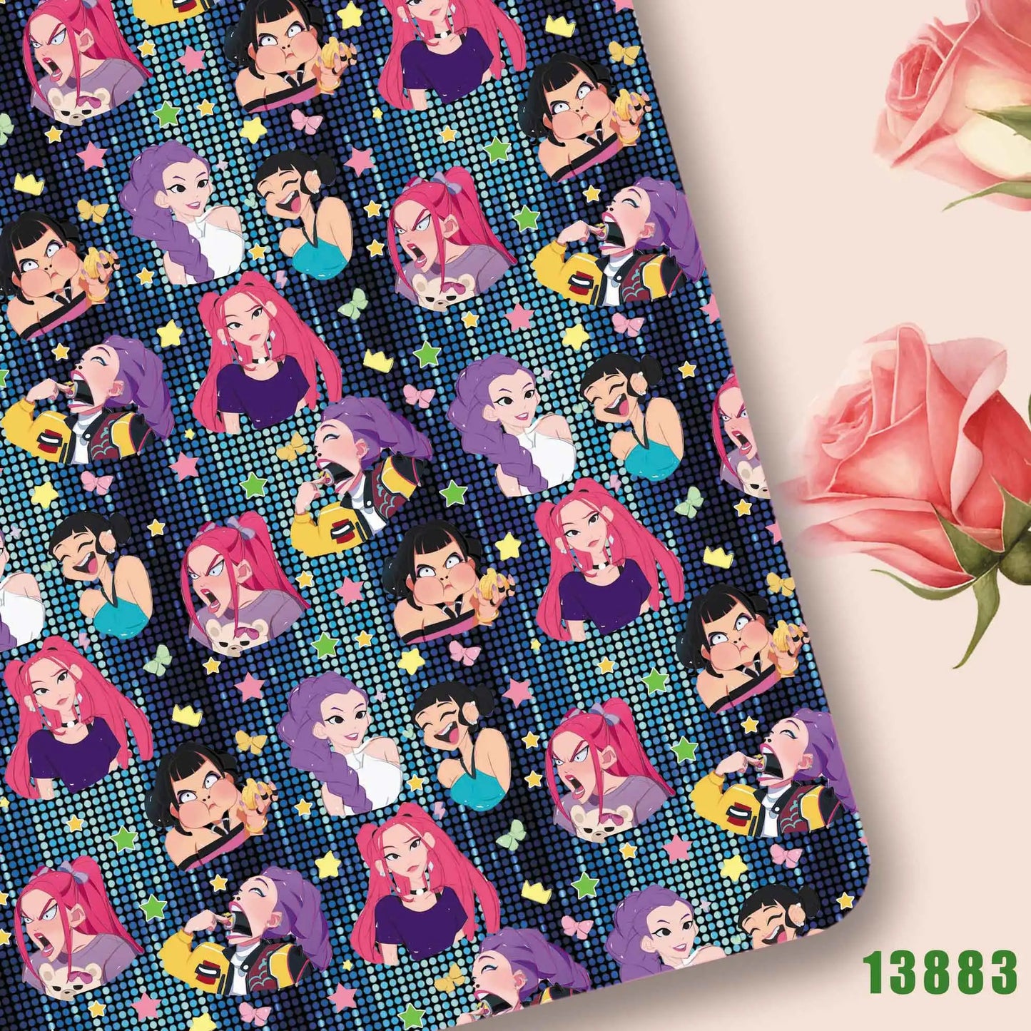 printed Fabric 140*50cm