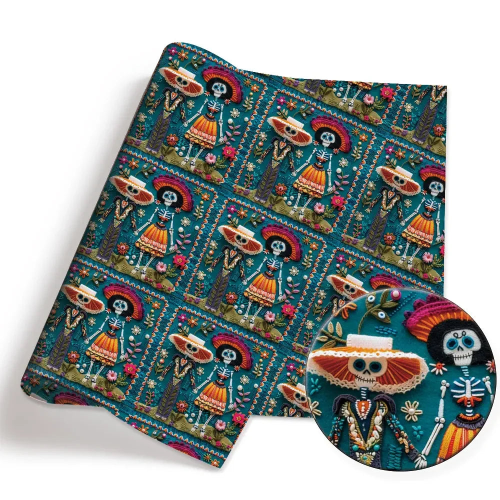 printed fabric 140x50cm