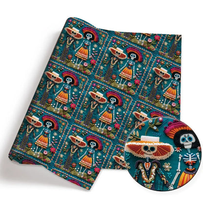 printed fabric 140x50cm